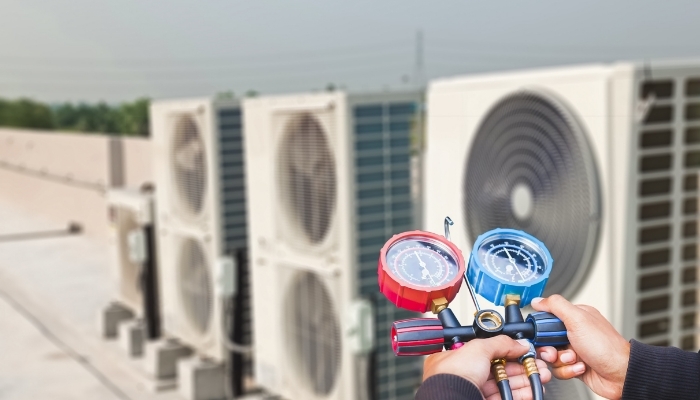 Commercial Hvac Repair Roof